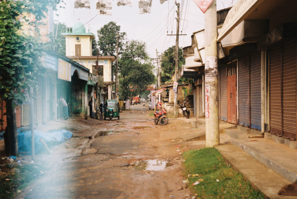 Lokal gate i Sylhet-regionen i Bangladesh