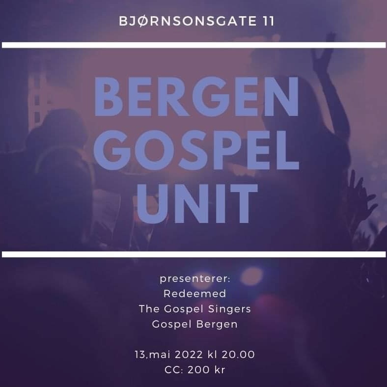 Bergen Gospel Unit starter åpningshelgen for nytt Misjonssenter