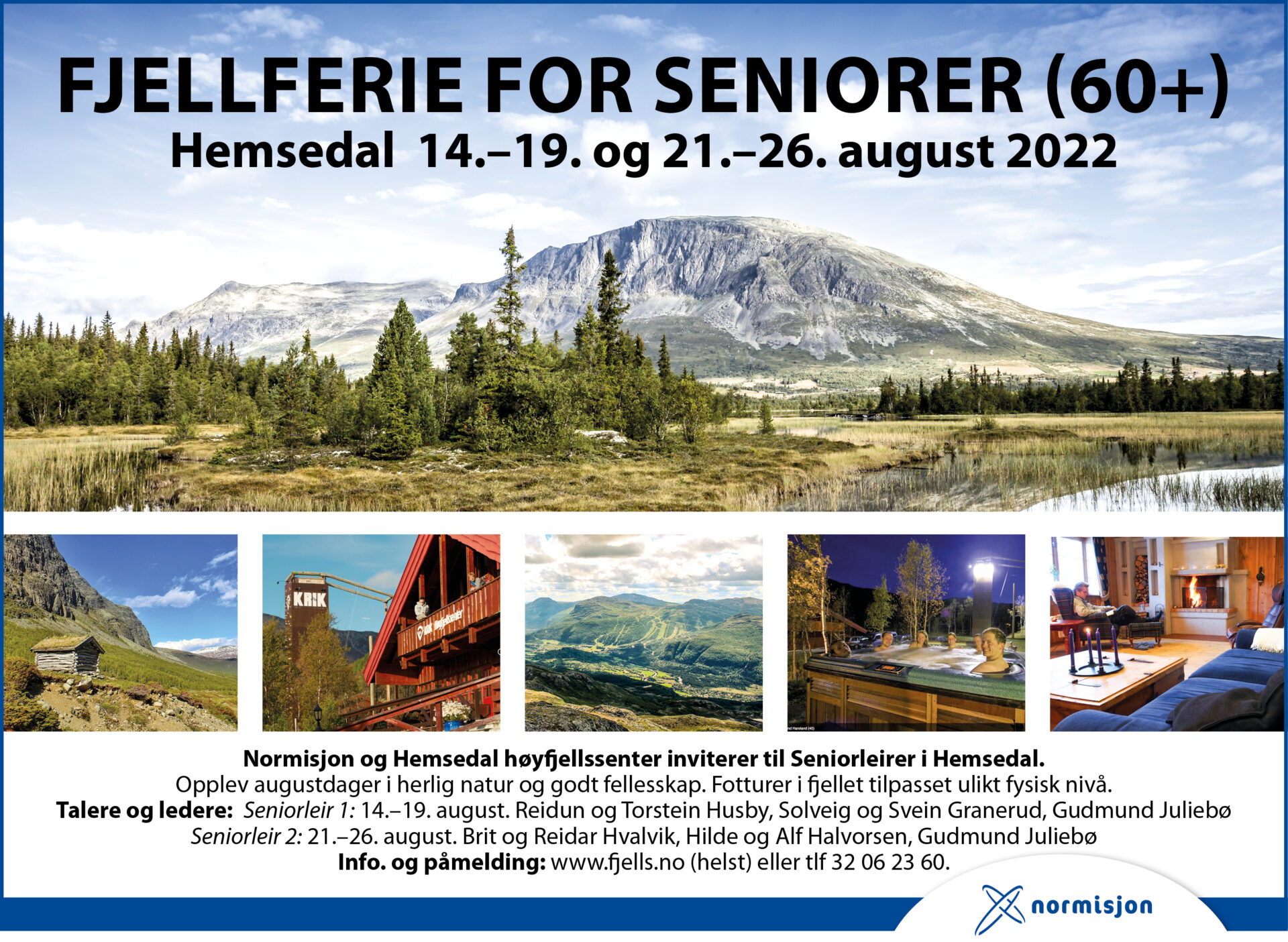 Fjellferier for seniorer i Hemsedal